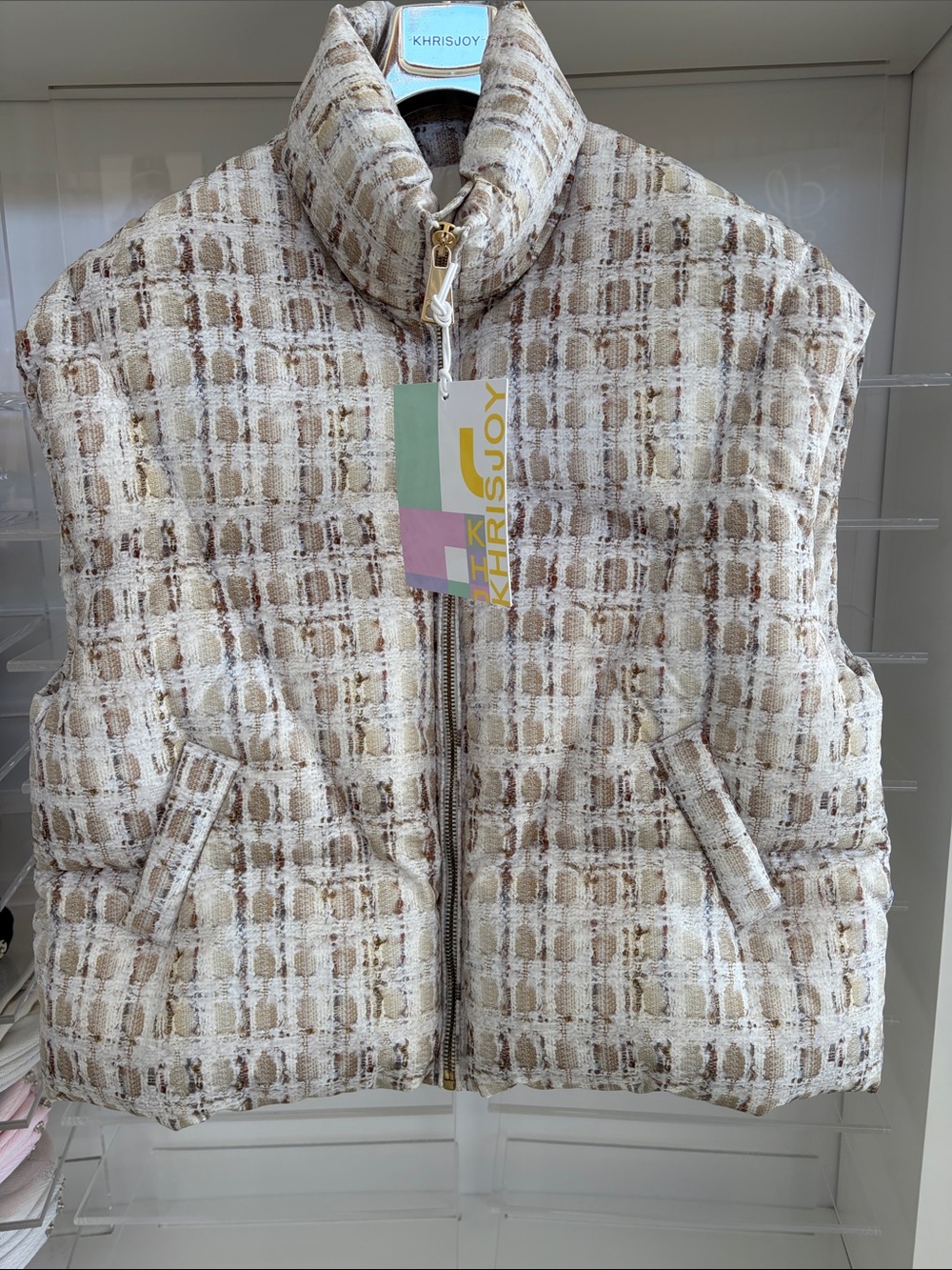 Khris Joy Moon Vest Trompe L’oeil